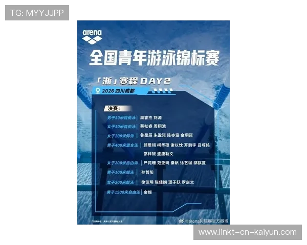 2026年游泳训练科研联盟发布青少年专项恢复数据库V1，游泳青少年锦标赛